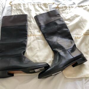 Salvatore Ferragamo limited edition boots. Size 10. Never worn.